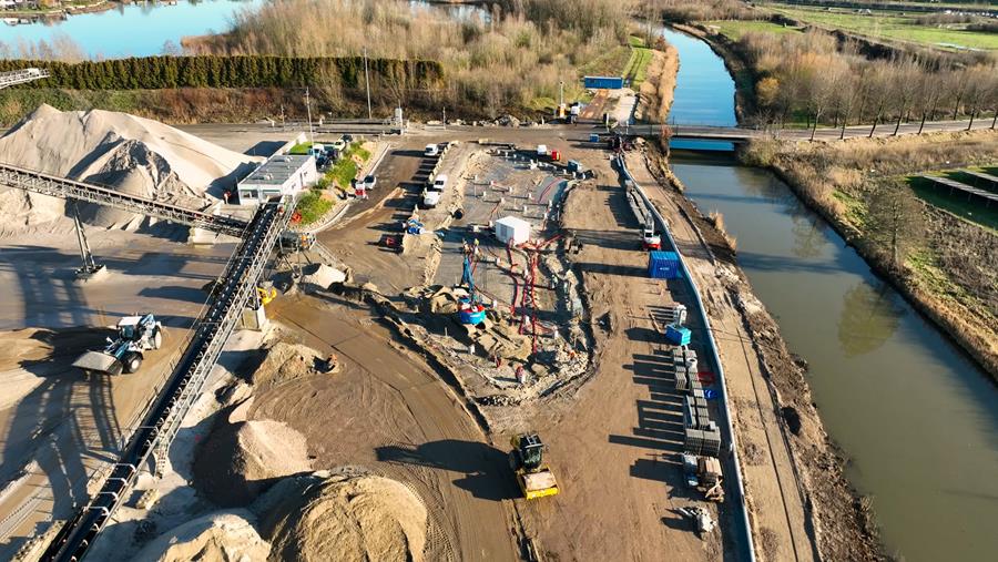 Slim laadplein koppelt zonne-energie aan emissieloos bouwen