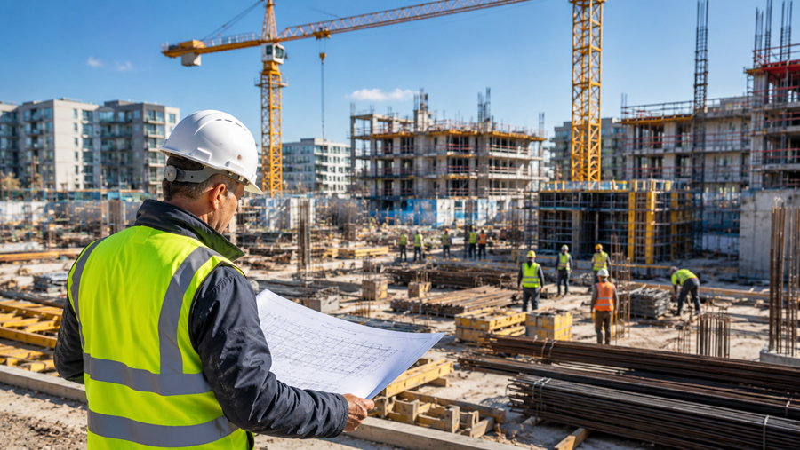Bouwbarometer voor het eerst sinds 2022 weer positief