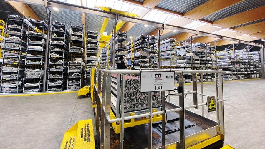 Intralogistiek ten dienste van de schrijnwerker