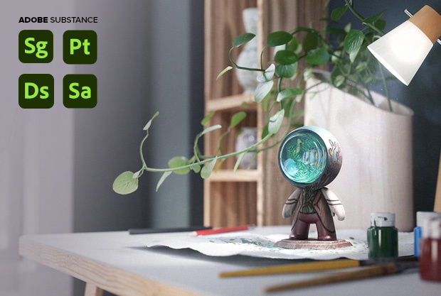 Webinar: Adobe Substance - Een nieuwe (3D) wereld staat voor je klaar.