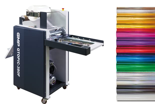 Nieuw pelliculeertoestel GMP Qtopic-380 F: Een maximum aan applicaties voor een klein budget!