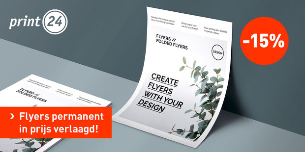 Print24 verlaagd haar prijzen op 99% van haar producten