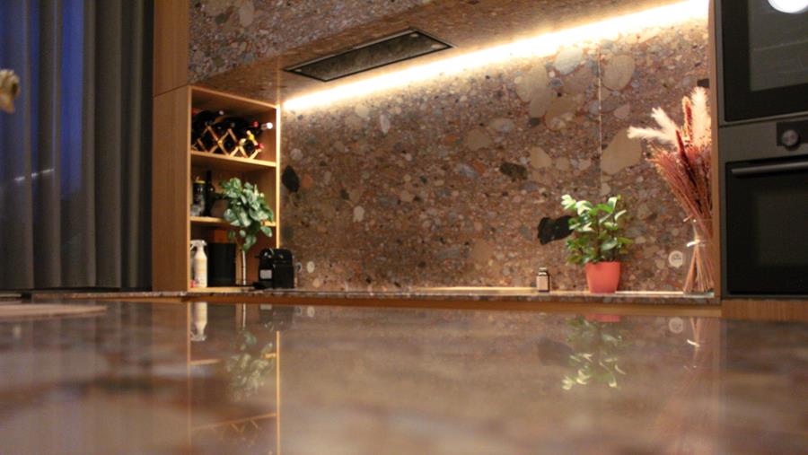 Complex keukenproject met naadloze overgangen