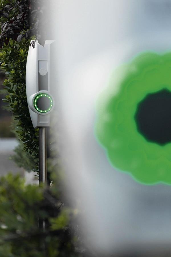 Borne de recharge doublement bénéfique 
