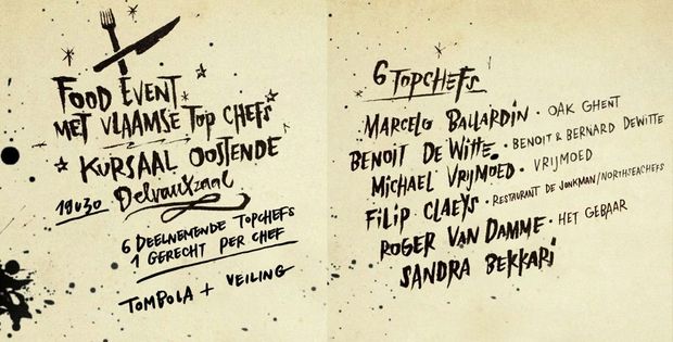 Gastronomisch topevent tegen kanker