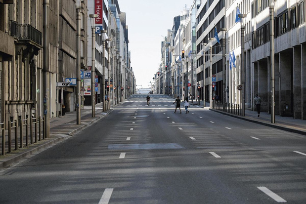 Coronacrisis halveert verkeer op Belgische wegen 