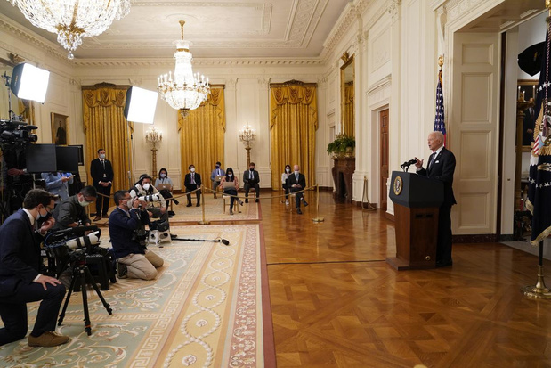 Biden : tous les Américains de plus de 18 ans pourront se faire vacciner d'ici le 1er mai