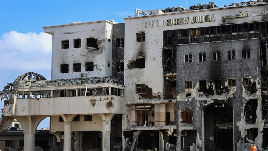 Artsen komen op straat voor Gaza