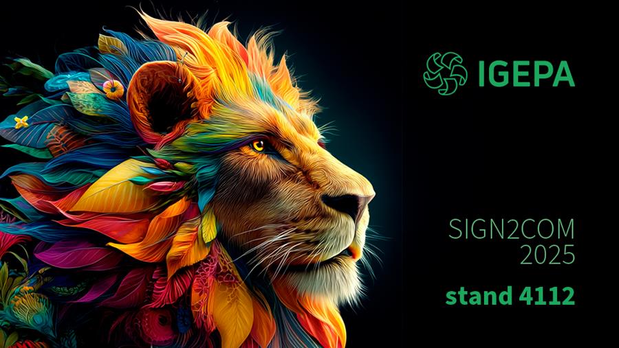 Igepa op Sign2Com 2025: creativiteit in volle bloei
