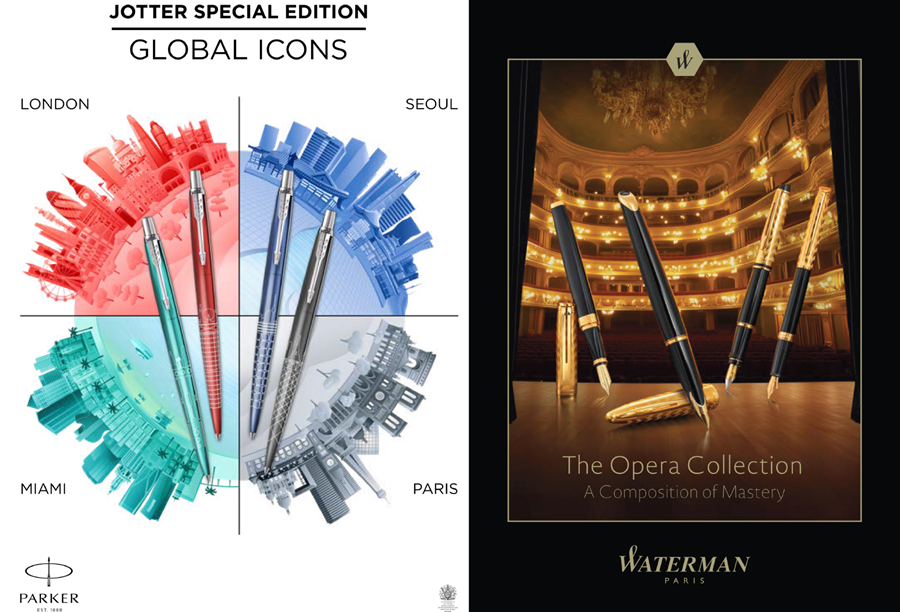Newell Brands stelt voor: Parker Jotter en Waterman Opera