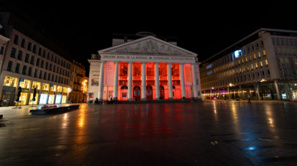 World Heart Day: De Munt kleurt rood