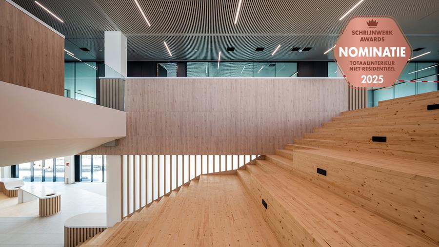 Gebogen lijnen en duurzame materialen in Biotech 5