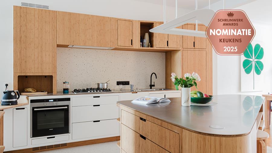 Een tijdloos samenspel van bamboe, staal en inox