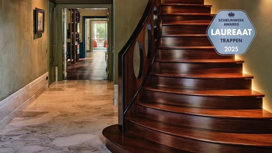 Eclectische trap als sculpturaal meesterwerk