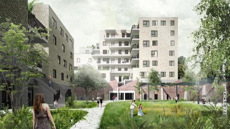 Le plus grand projet de cohabitation en Flandre va puiser son énergie à 148 mètres de profondeur