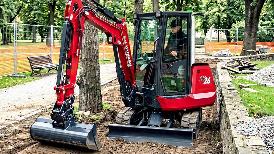 Yanmar introduceert nieuwe minigraafmachines