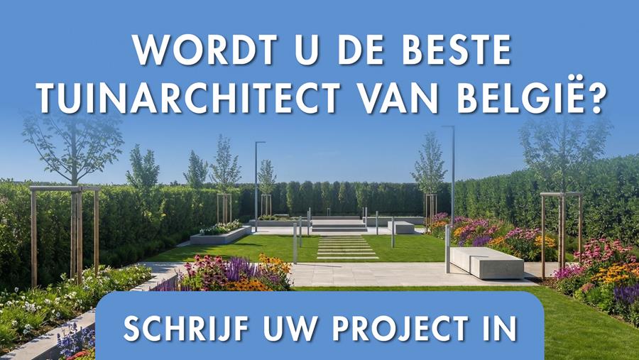 Wordt u de beste tuinaannemer/tuinarchitect van België?