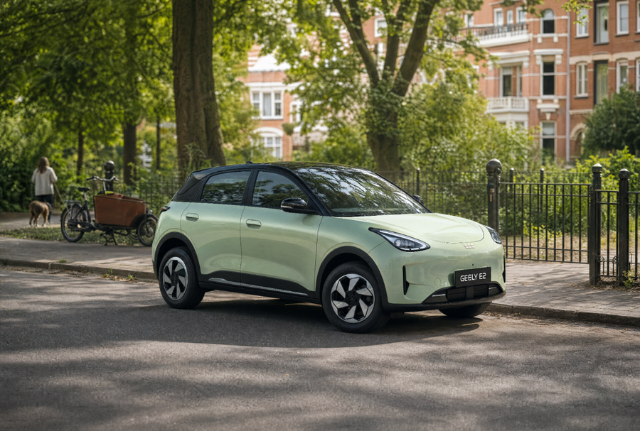 La Geely E2 vise les familles belges